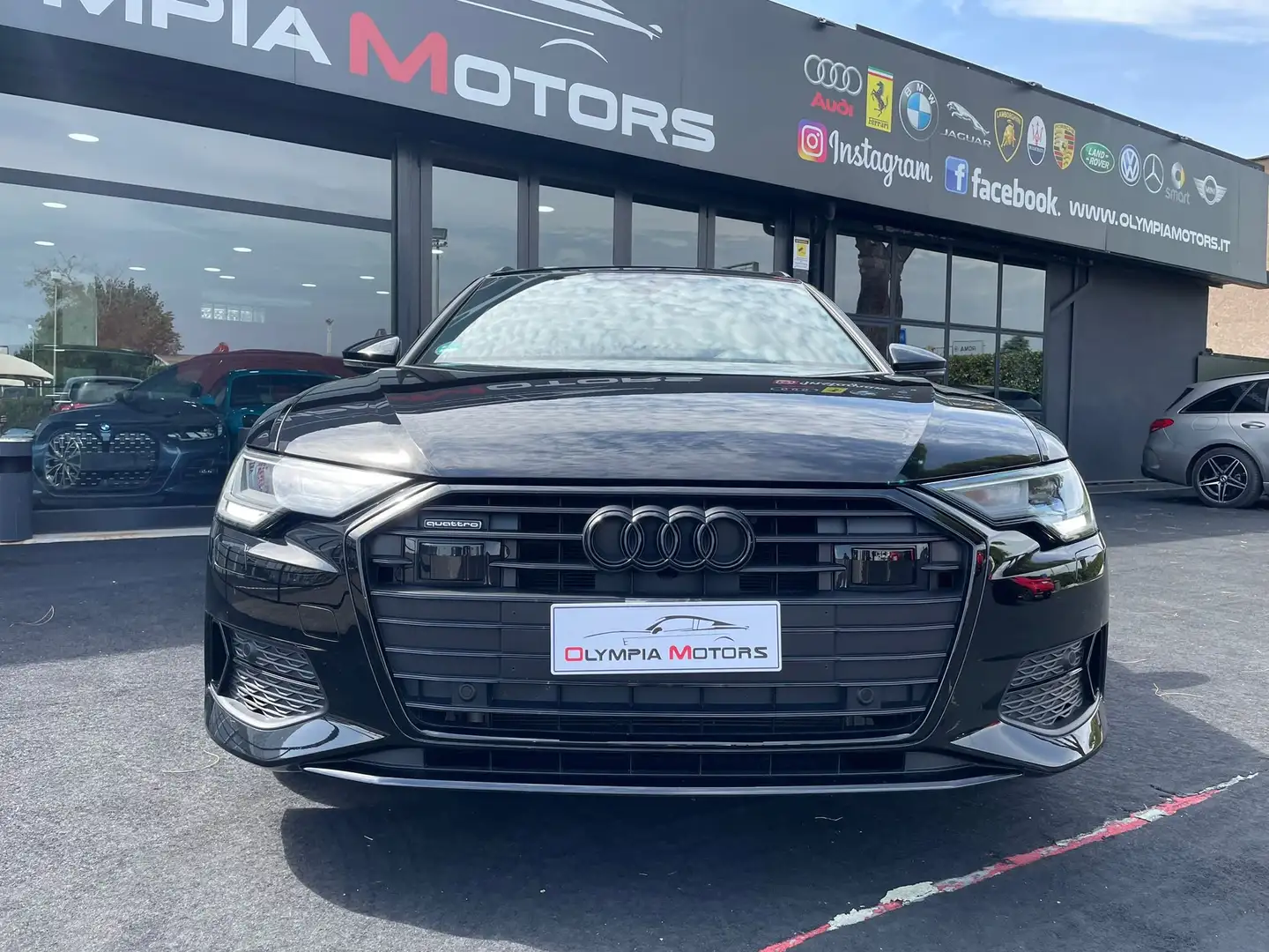 Audi A6 AVANT 40 TDI Q4 S LINE MATRIX NAVI 21 TETTO KAMERA Nero - 2