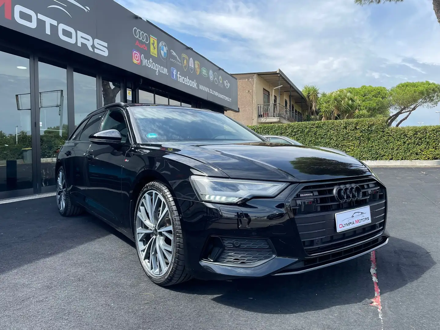 Audi A6 AVANT 40 TDI Q4 S LINE MATRIX NAVI 21 TETTO KAMERA Nero - 1
