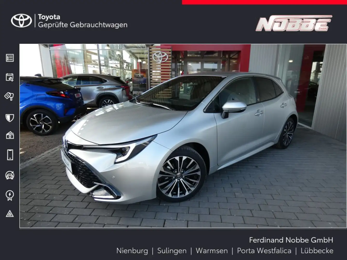 Toyota Corolla 1.8 Hybrid Team Deutschland Silver - 1