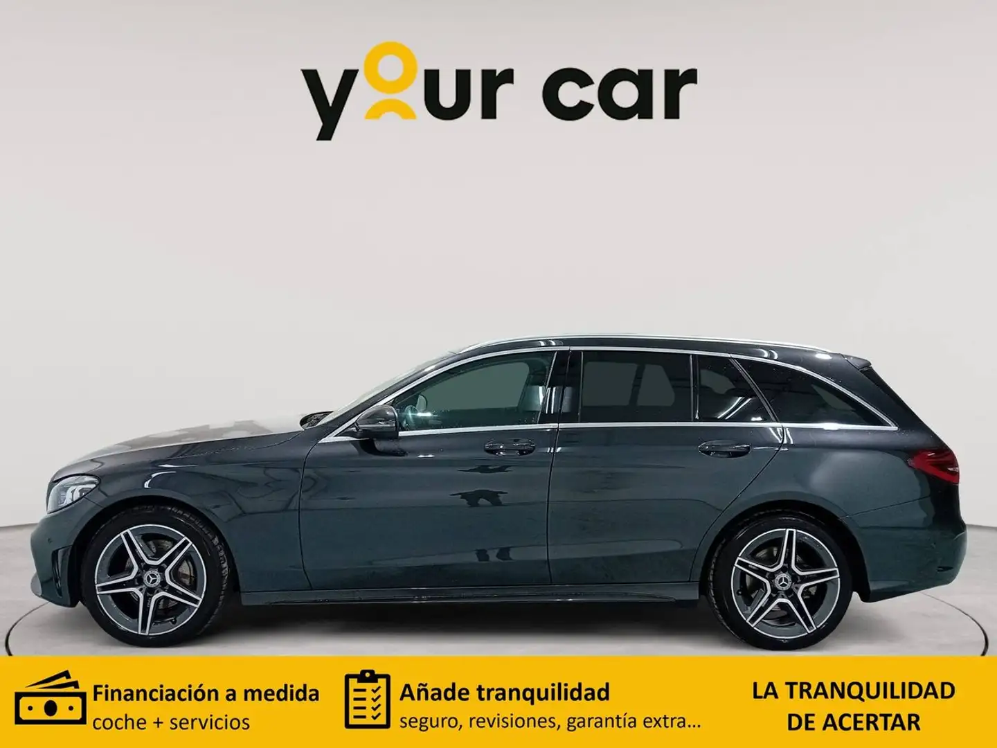 Mercedes-Benz C 220 Estate 220d 4Matic 9G-Tronic Gris - 2