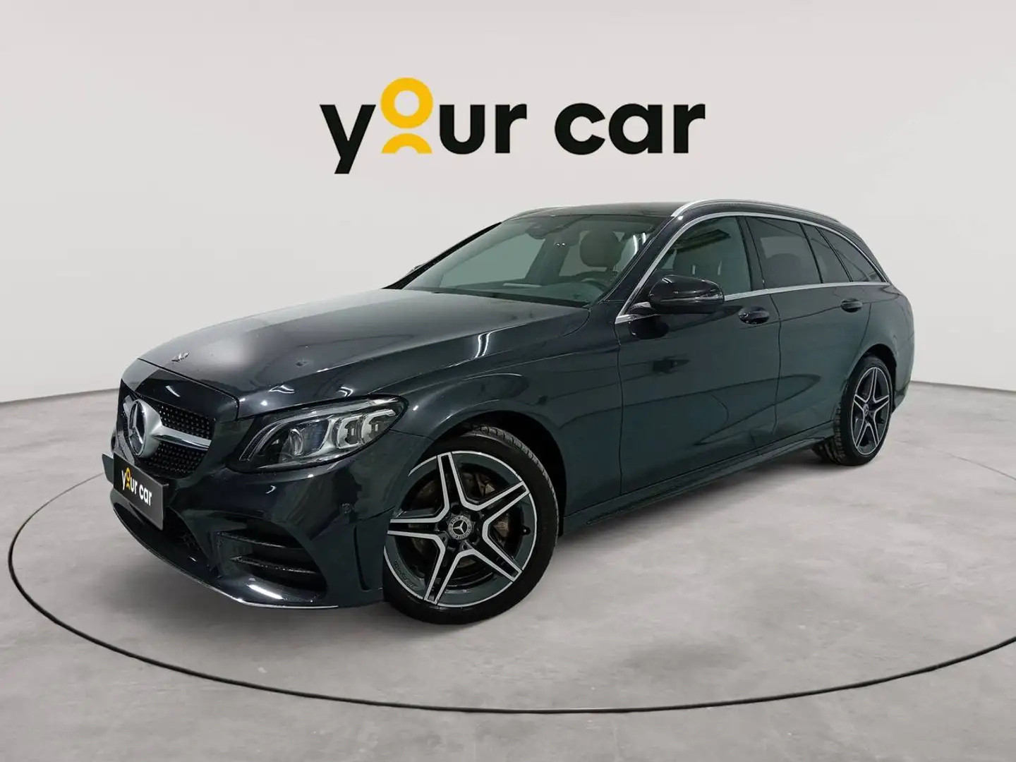 Mercedes-Benz C 220 Estate 220d 4Matic 9G-Tronic Gris - 1