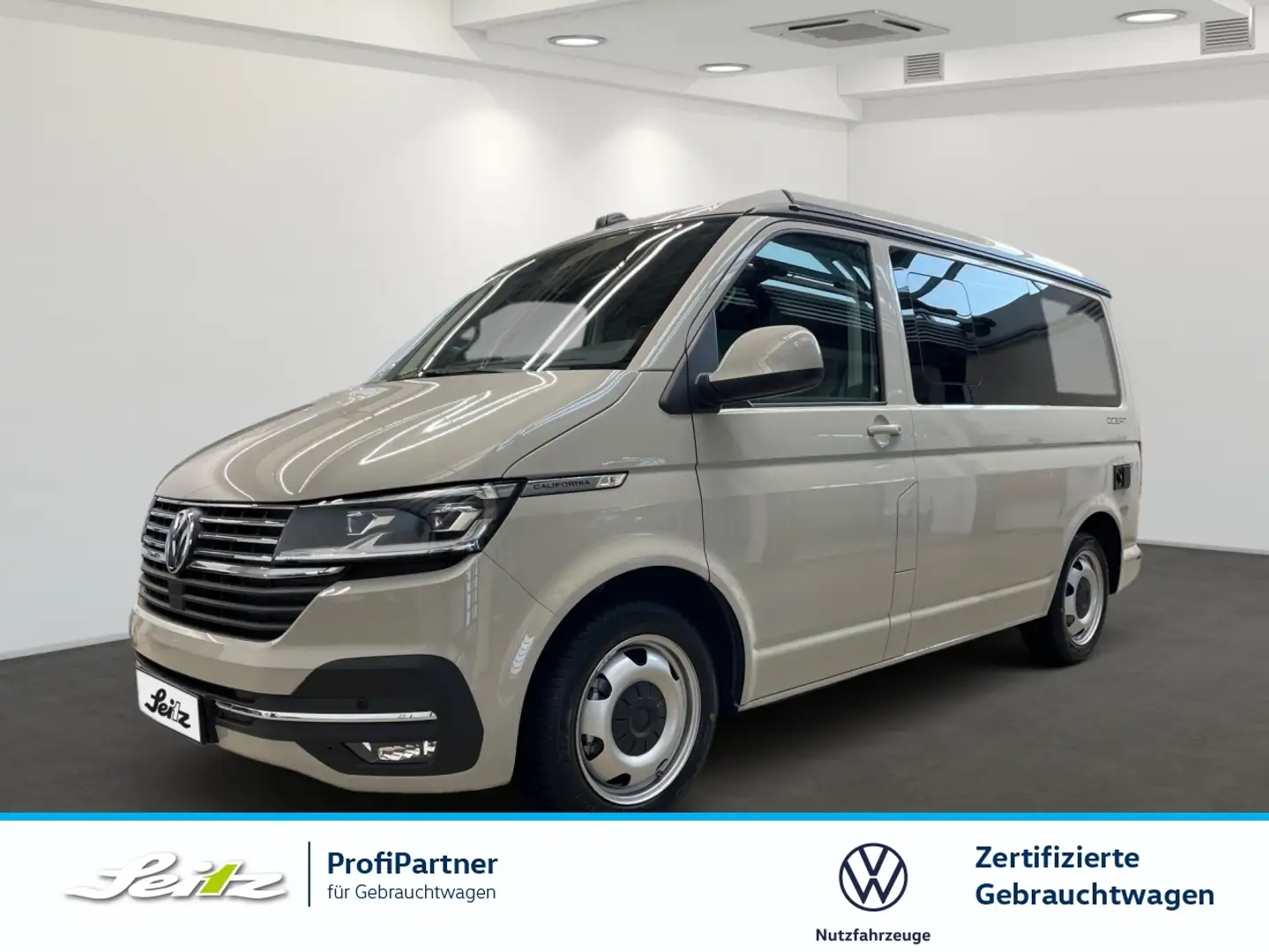 Volkswagen T6.1 California Ocean 2.0 TDI KR *STANDH*LED*PDC* Gris - 1