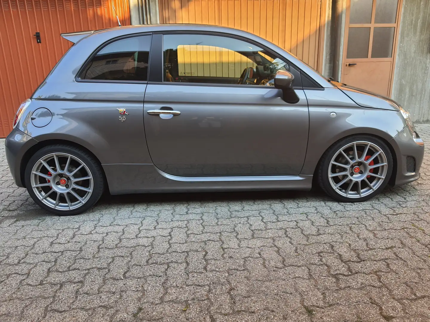Abarth 595 500/595 1.4 16v t. t-jet turismo 160cv mta Gri - 1
