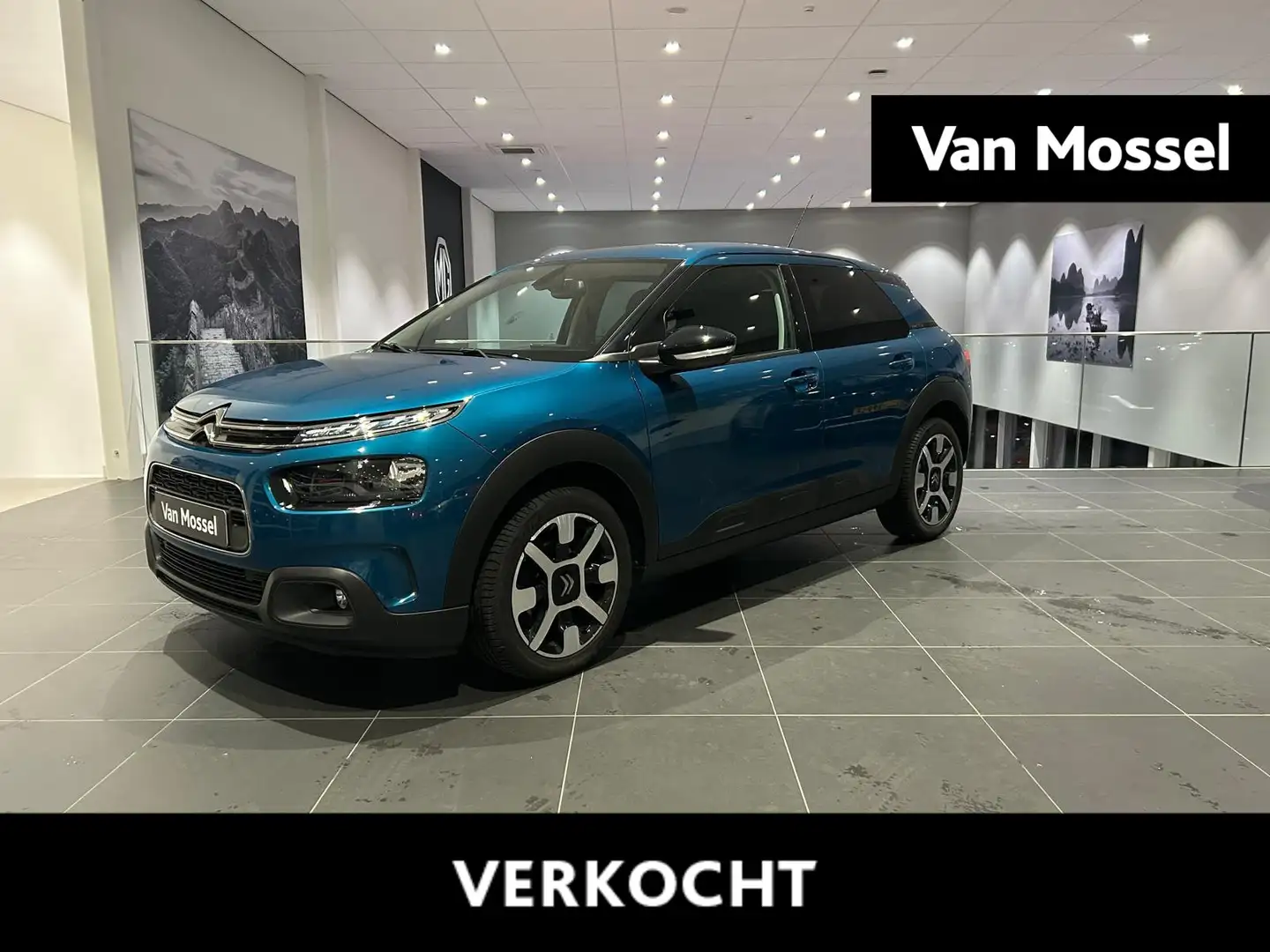 Citroen C4 Cactus 1.2 Feel Comfort | Navigatie | Parkeersensoren ach Bleu - 1