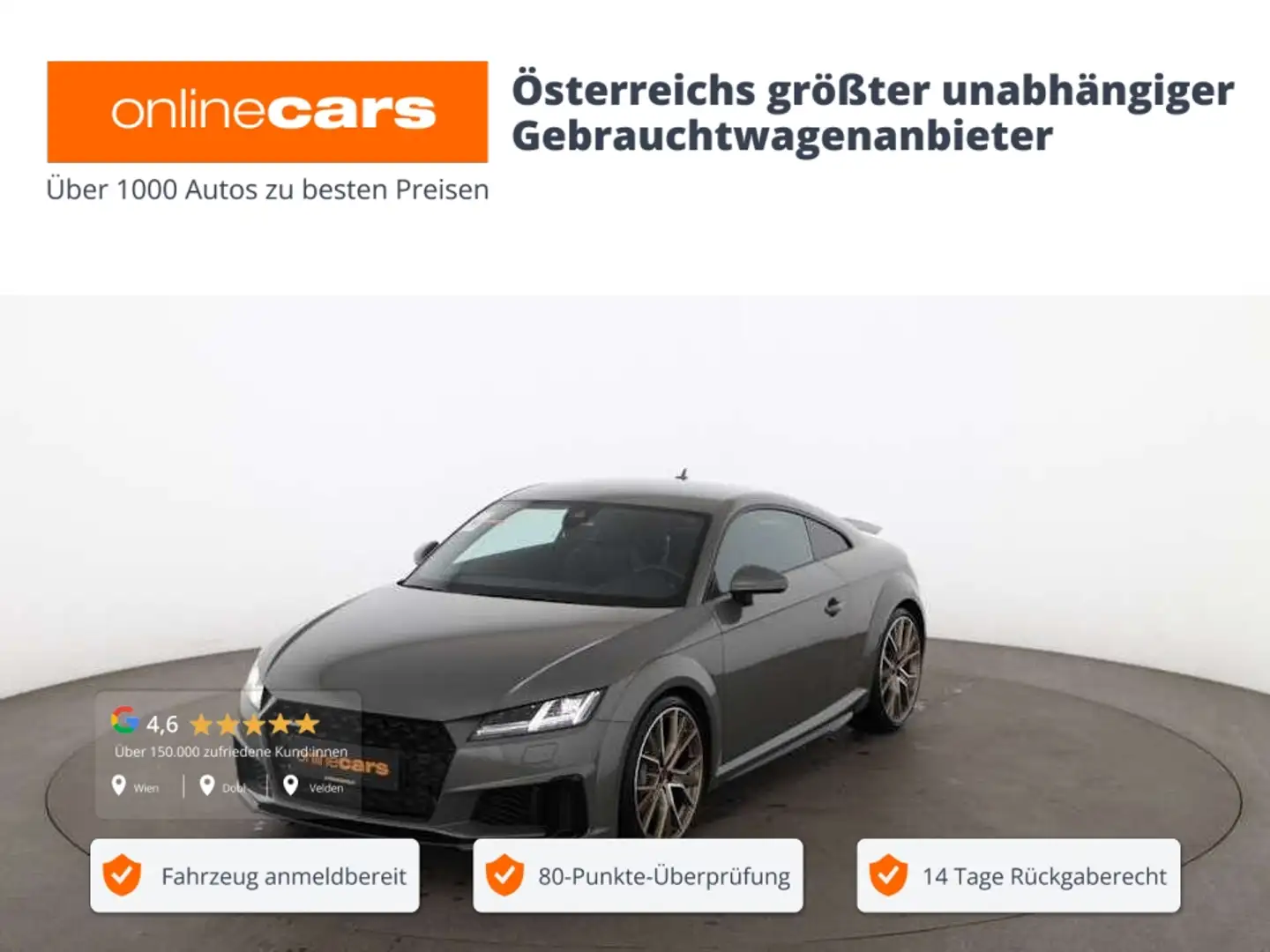Audi TT Coupe 45 TFSI quattro S-Line Aut MATRIX LEDER Gri - 1