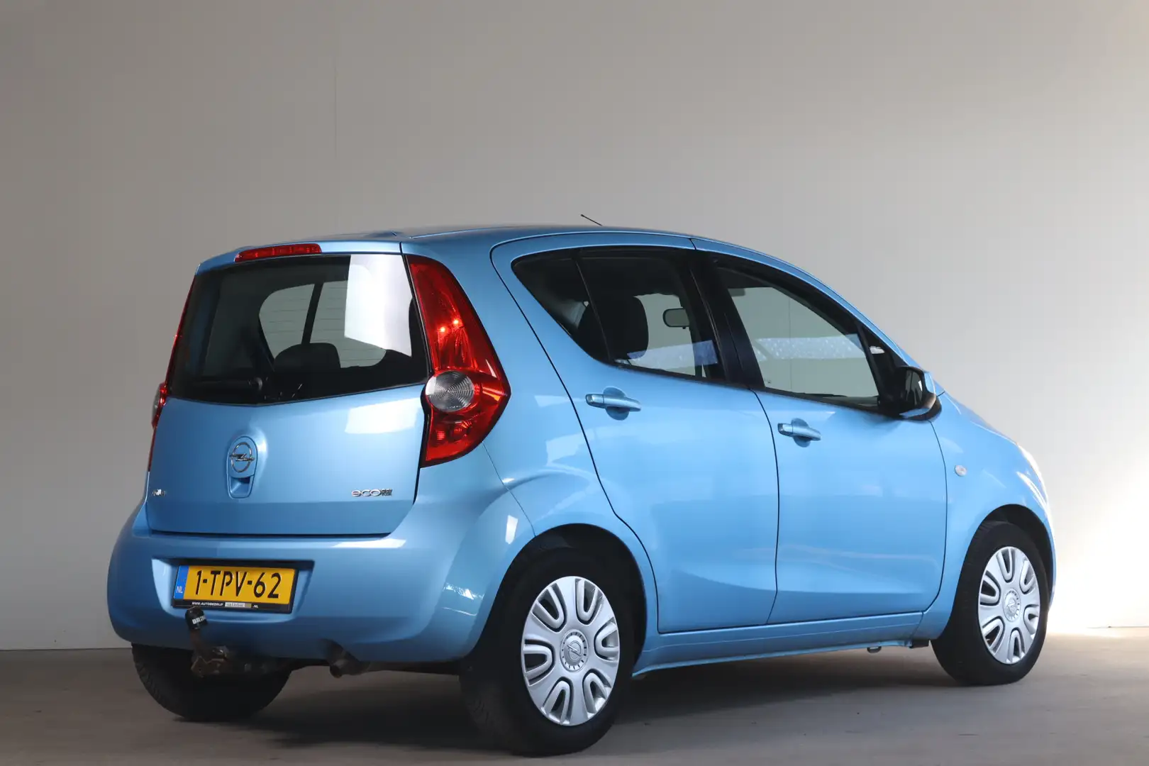 Opel Agila 1.0 Berlin - NL- Auto!! Airco I Radio-CD I Trekhaa Blauw - 2