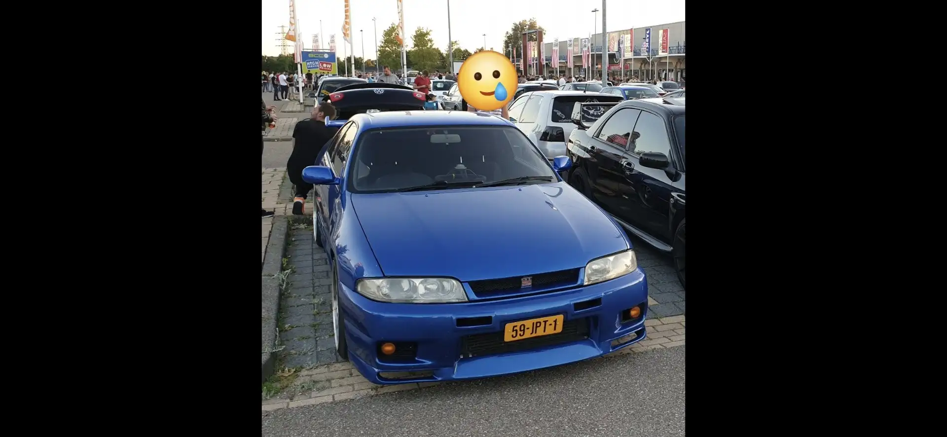 Nissan Skyline R33 GTST Modrá - 2
