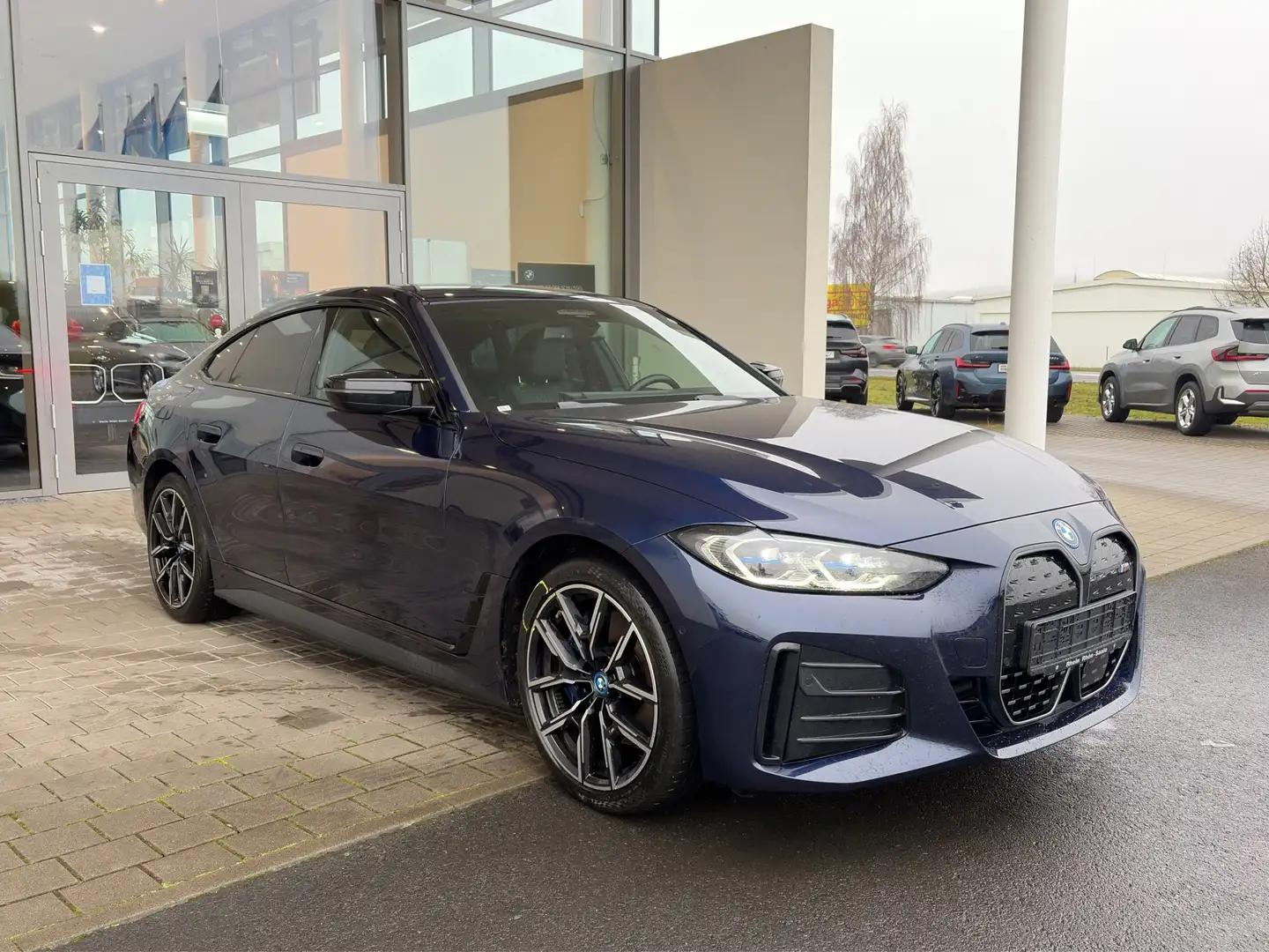 BMW i4 M50 Gran Coupé AHK.Hifi.Laser.Komfort.elek.Si Bleu - 2
