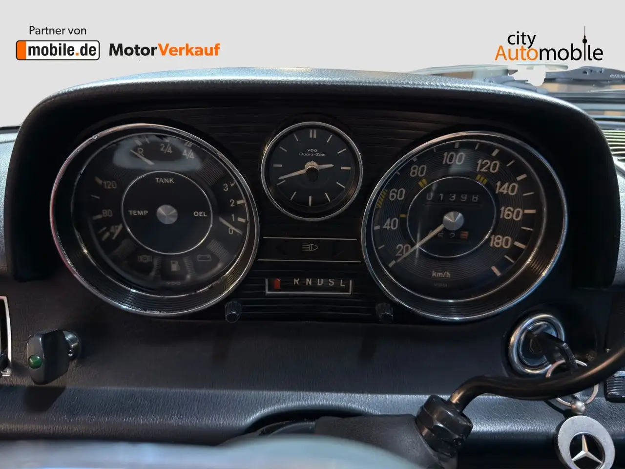 Mercedes-Benz 200 H Kennzeichen Oldtimer Garagenwagen Servo, foto 11