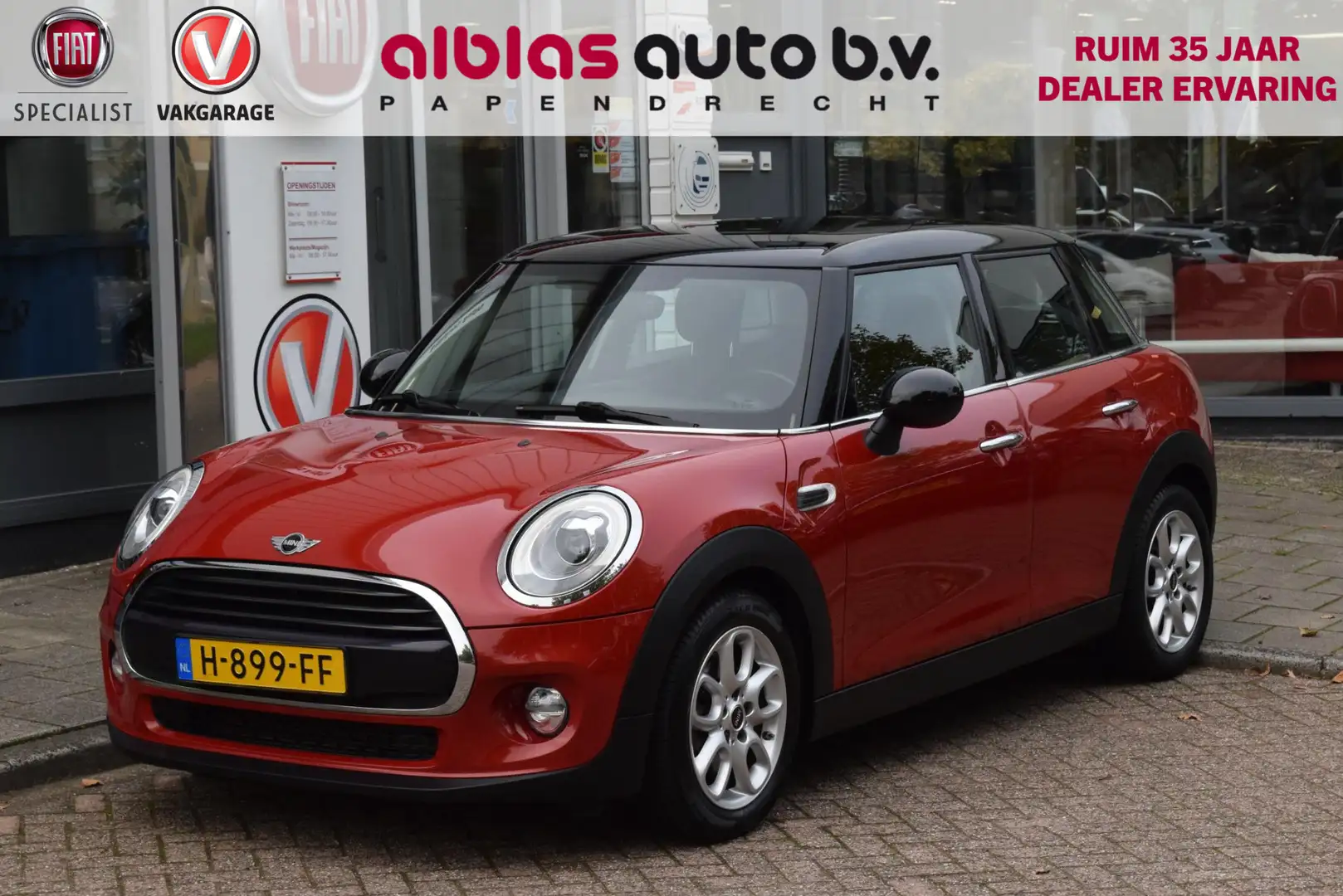 MINI Cooper Mini 1.5 Cooper|Led|PDC|Nav|Clima|Cruise| Rood - 1