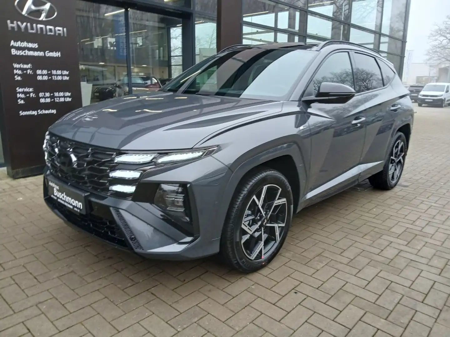 Hyundai TUCSON 1.6 T-GDi HEV 2WD N Line +Assistenz+Sitz+ Grau - 1