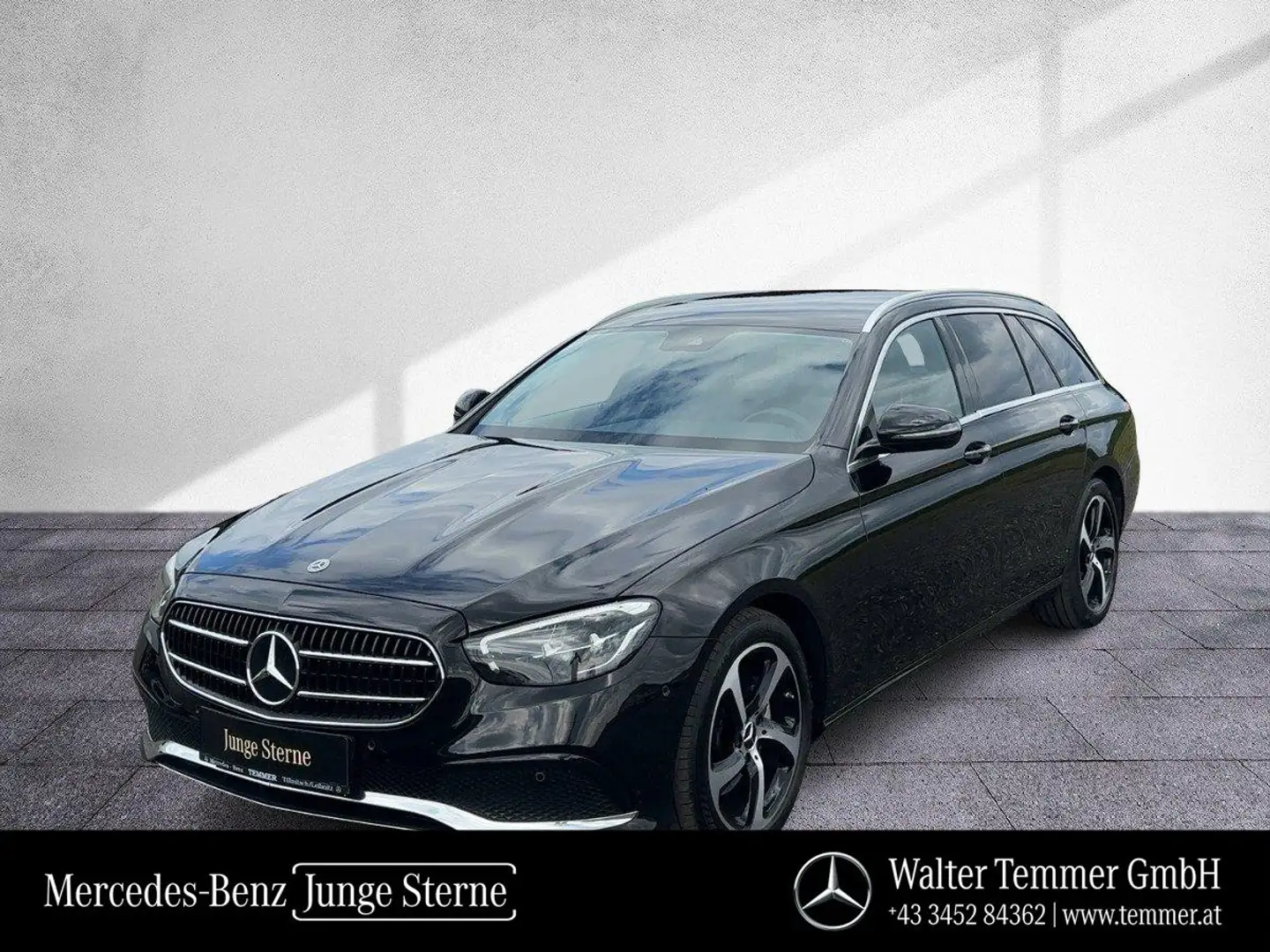 Mercedes-Benz E 220 d 4M T AVANTGARDE LED Widescreen Burmester Schwarz - 1