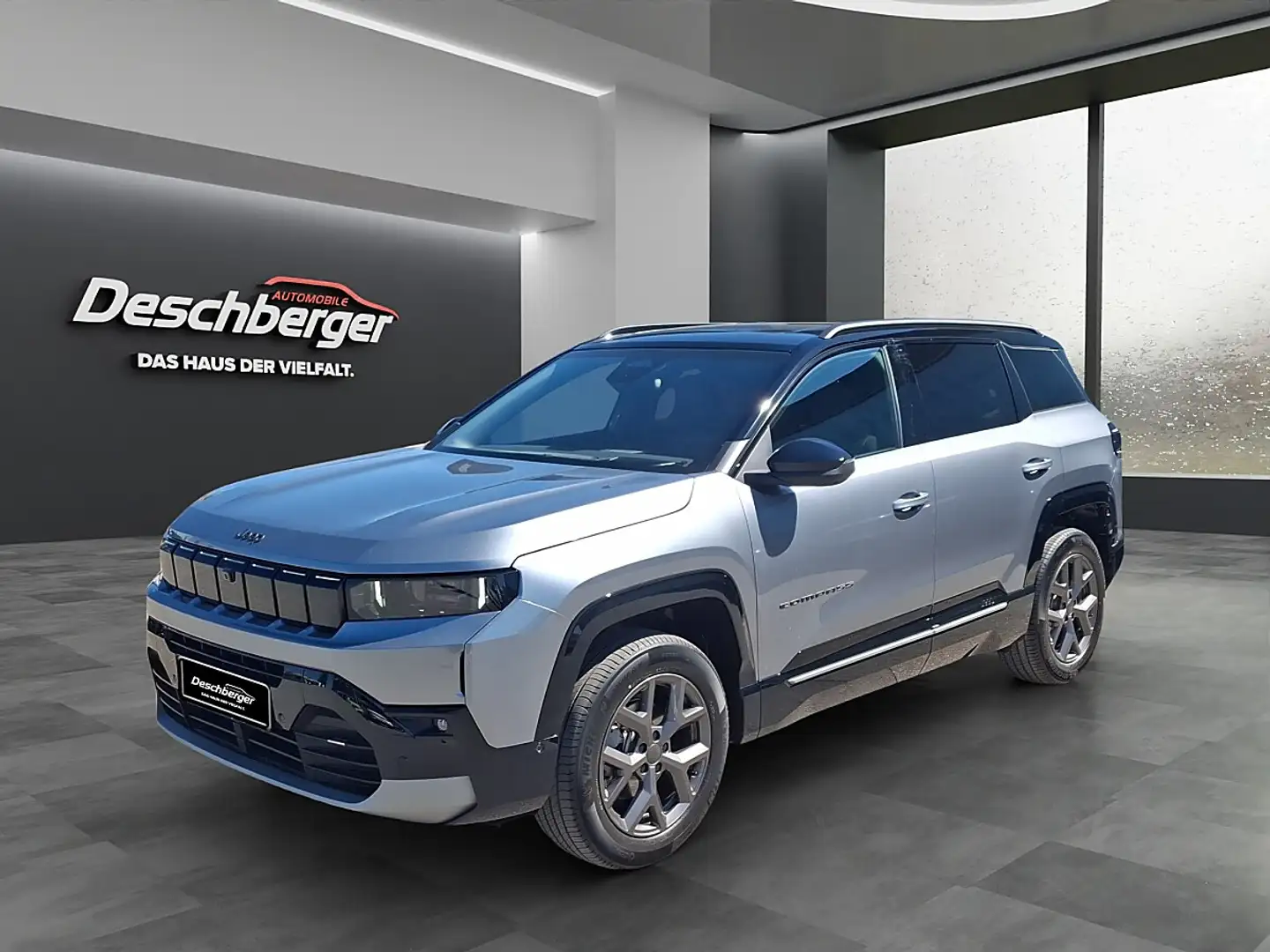 Jeep Compass 1.2 e-Hybrid First Edition e-DCT6 Silber - 1