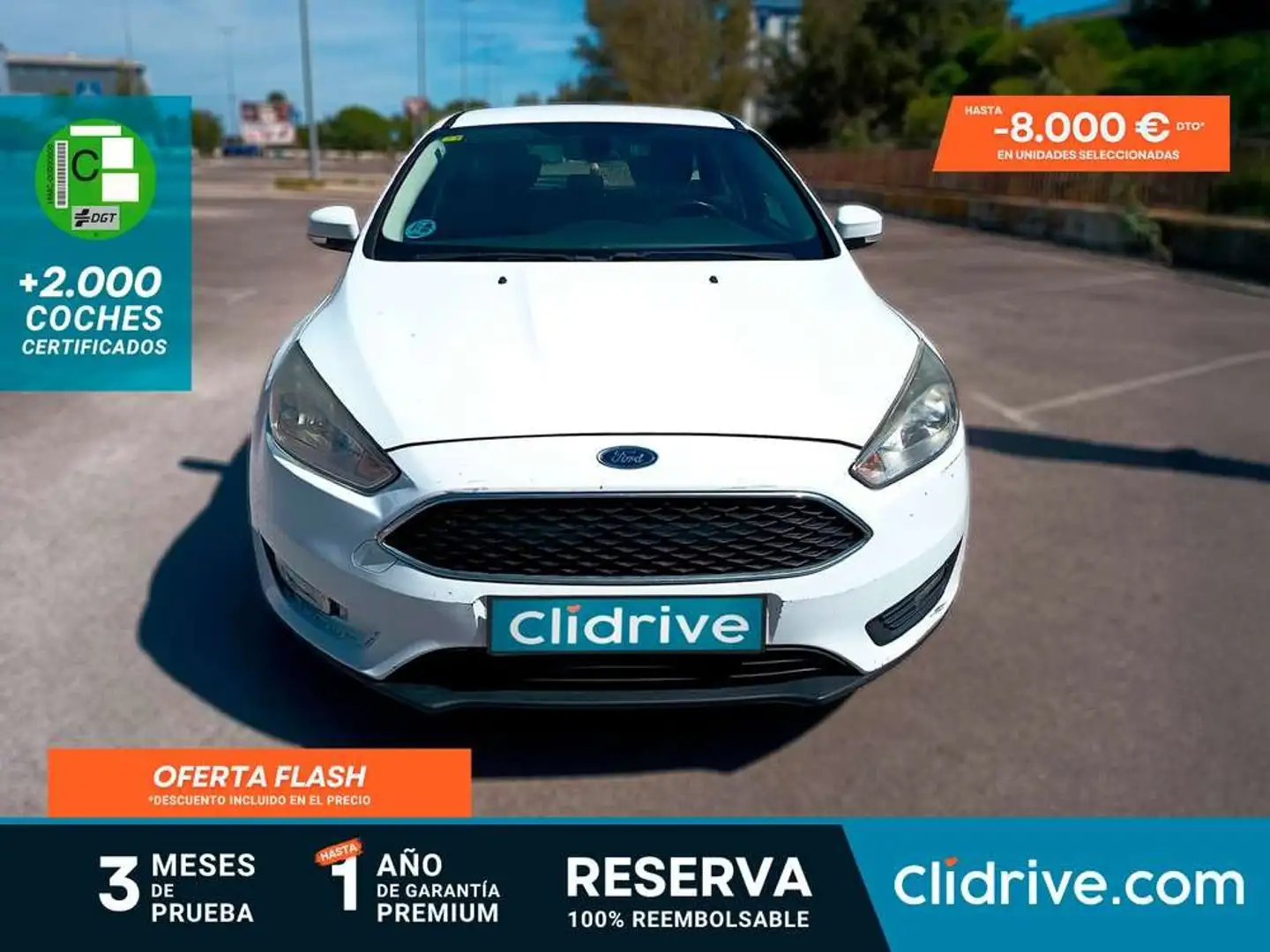 Ford Focus 1.6TDCI Trend Blanco - 1