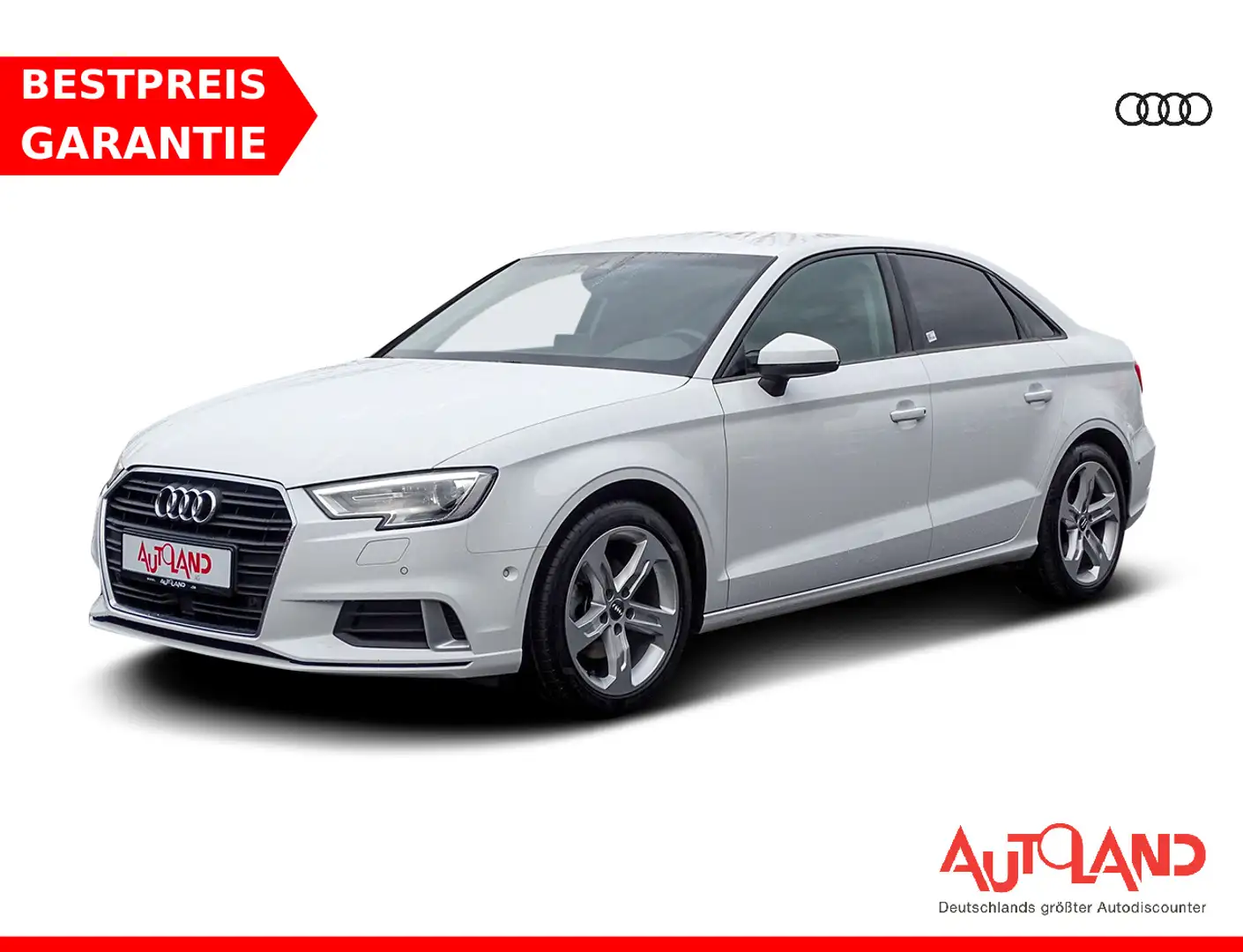 Audi A3 1.5 TFSI Limousine Bi-Xenon Navi ACC Totwinkel Blanc - 1