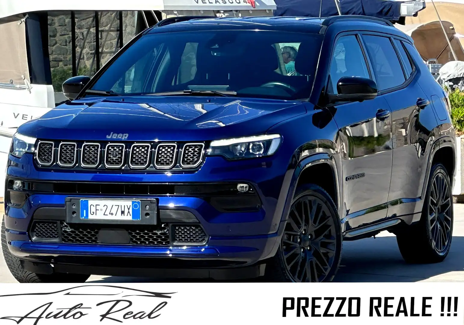 Jeep Compass 1.3 T4 PHEV "S" 4XE BI-COLOR+UNIPRO+SUPERFULL! Blauw - 1