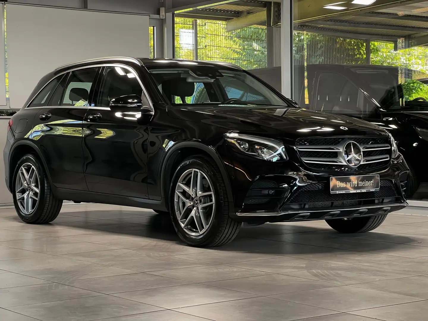 Mercedes-Benz GLC 220 d 4M AMG Line DISTRONIC+LED+NAVI+PDC+SHZ+ Noir - 2
