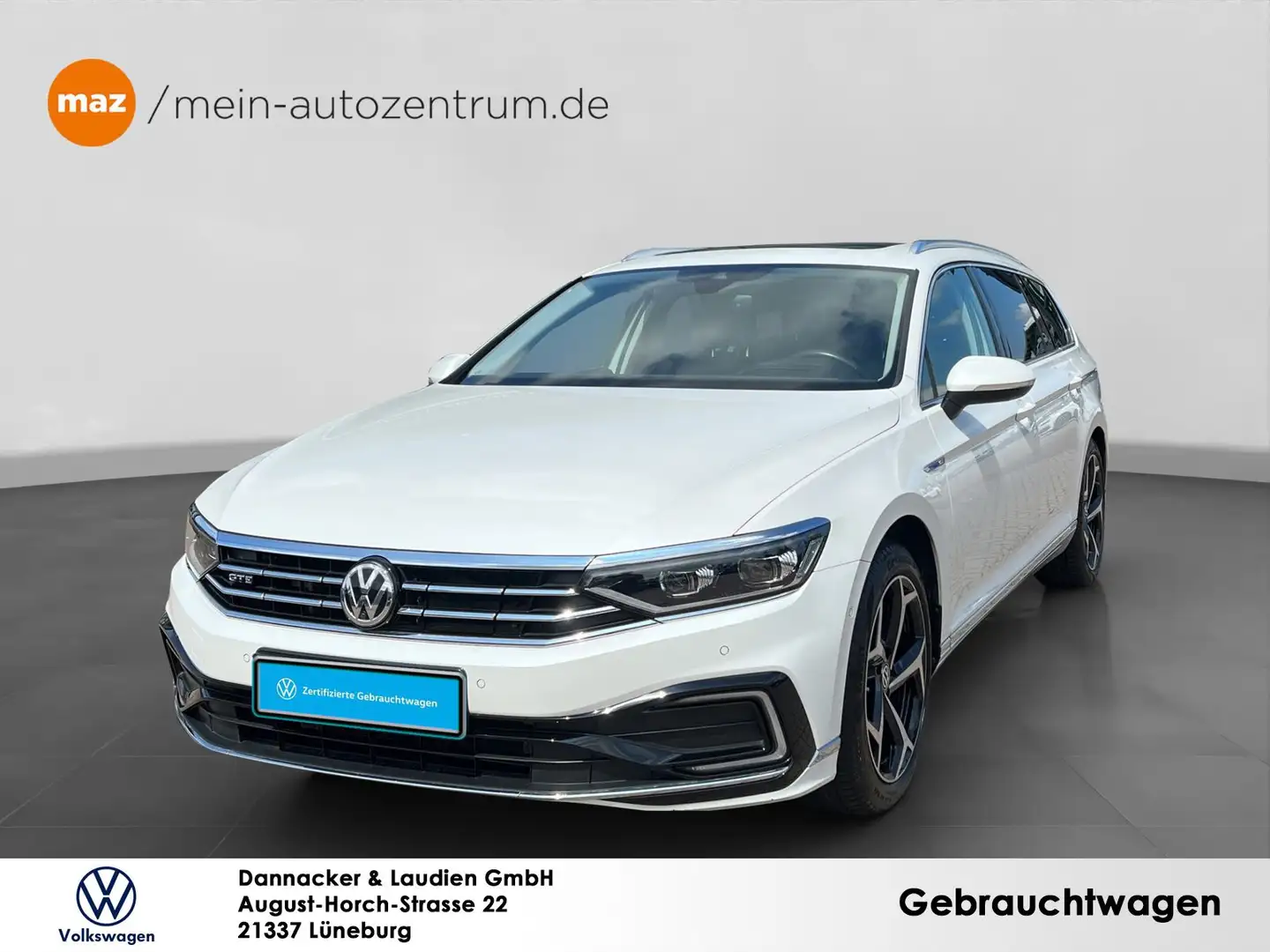 Volkswagen Passat Variant 1.4 TSI Hybrid GTE R-Line Alu Matri Weiß - 1