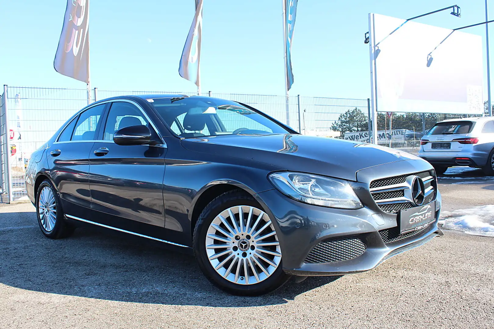 Mercedes-Benz C 200 d Avantgarde Aut. Auffahrwarnung,PDC,Navi,Notru... Grau - 1