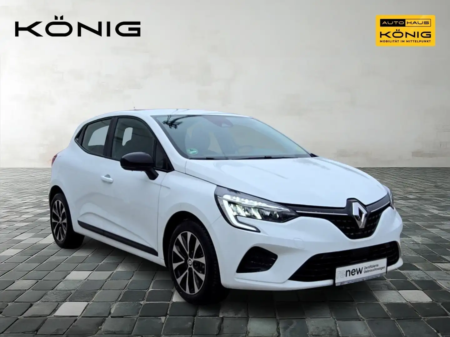 Renault Clio V 1.0 SCe 65 EQUILIBRE  Klimaanlage*Tempomat Weiß - 2