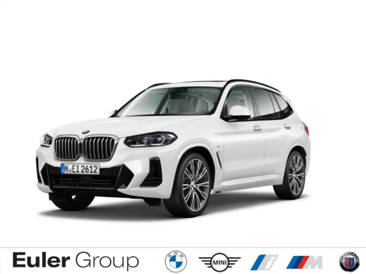 BMW X3 xDrive 20i Sportpaket AHK-klappbar AHK El. Panodac Weiß - 1