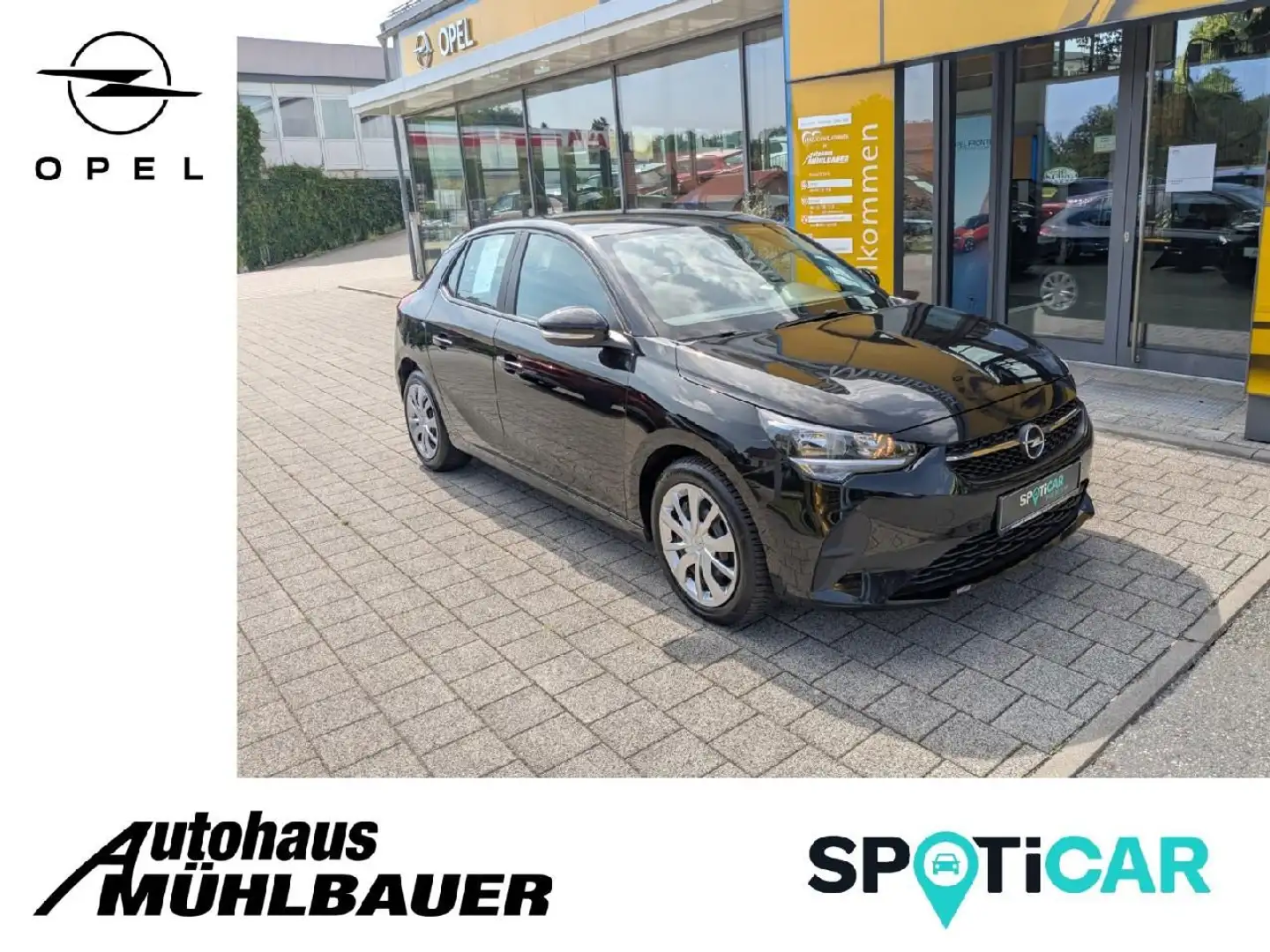 Opel Corsa F 1.2 Edition **SHZ*PDC** Noir - 1