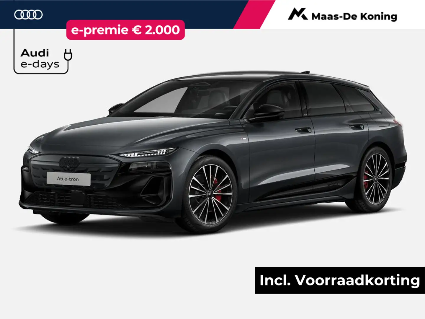 Audi A6 Avant e-tron S edition 367 PK · Tech pro · Panoram Noir - 1