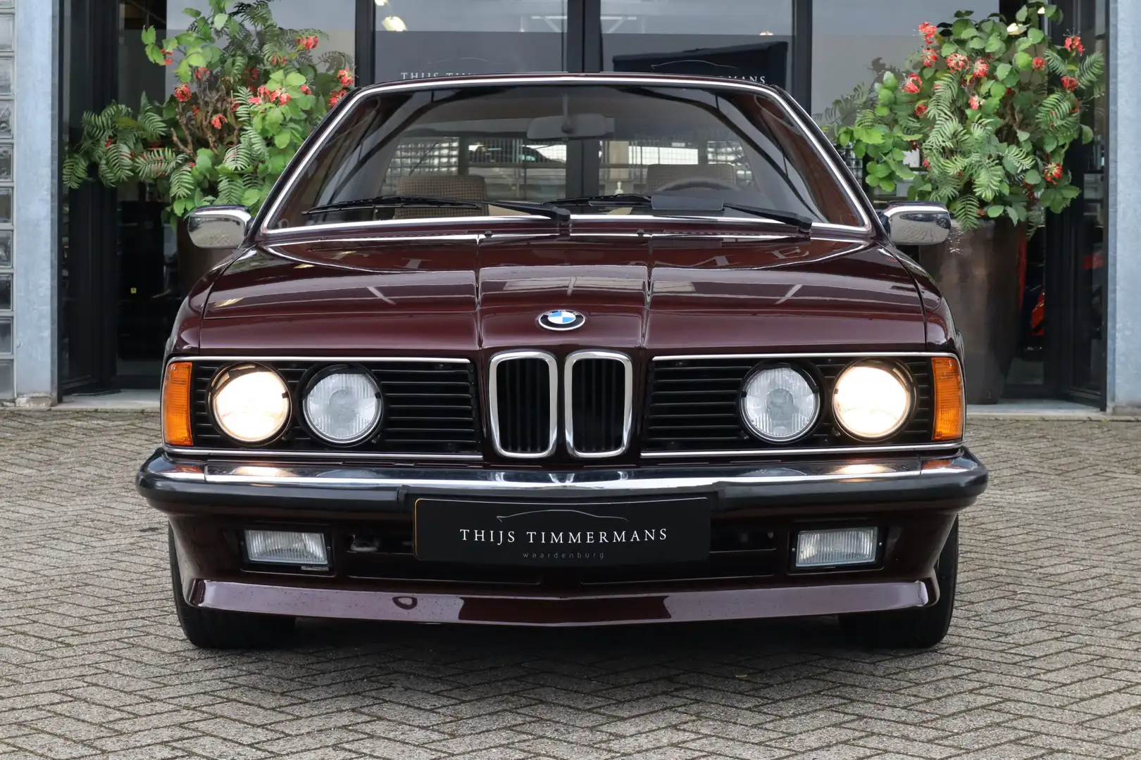 BMW 635 6-serie CSi | Uniek exemplaar | Burgundy rood Roşu - 2