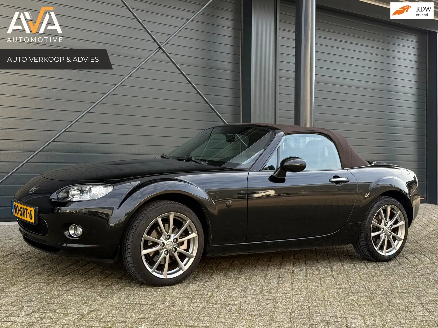 Mazda MX-5 1.8 Exclusive, Stoelverw., Climate control, Cruise Noir - 1