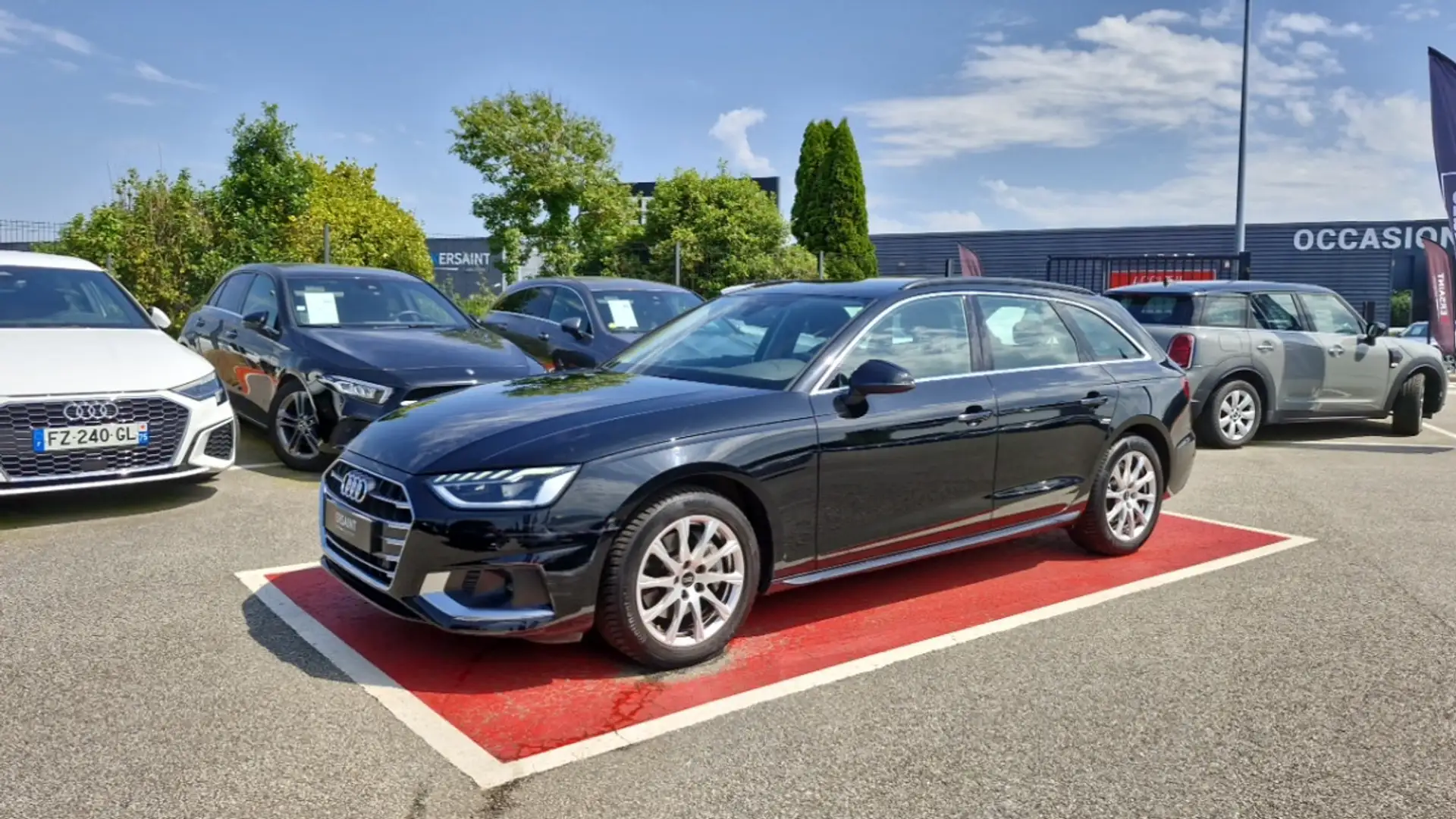 Audi A4 40 TDI 204 S tronic 7 BUSINESS LINE Noir - 1