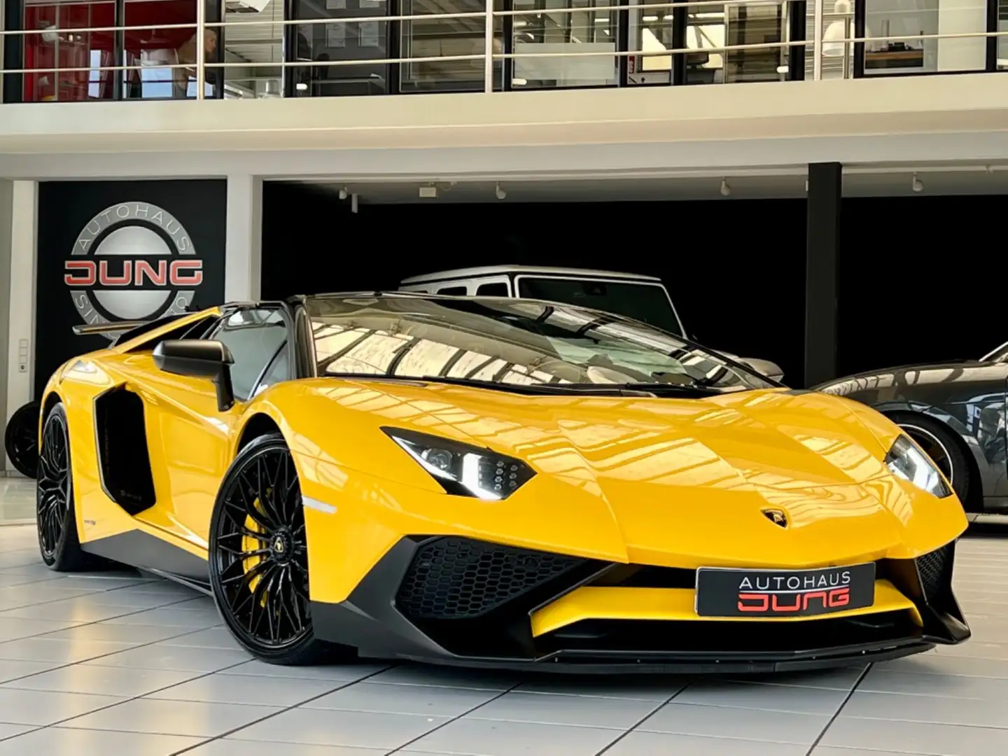 Lamborghini Aventador SV*LP 750*Roadster*Carbon*20Tkm* žuta - 1