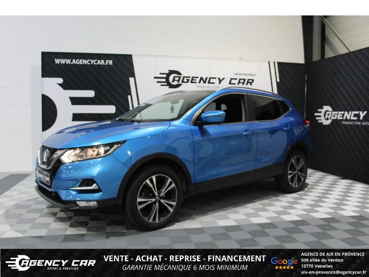 Nissan Qashqai 1.3 DIG-T - 140 II 2014 N-Connecta Blau - 1