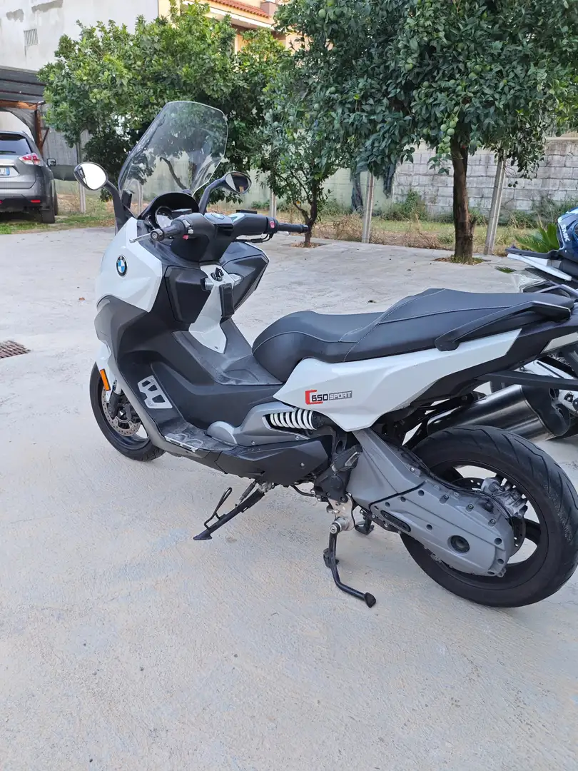 BMW C 650 SPORT Белый - 1