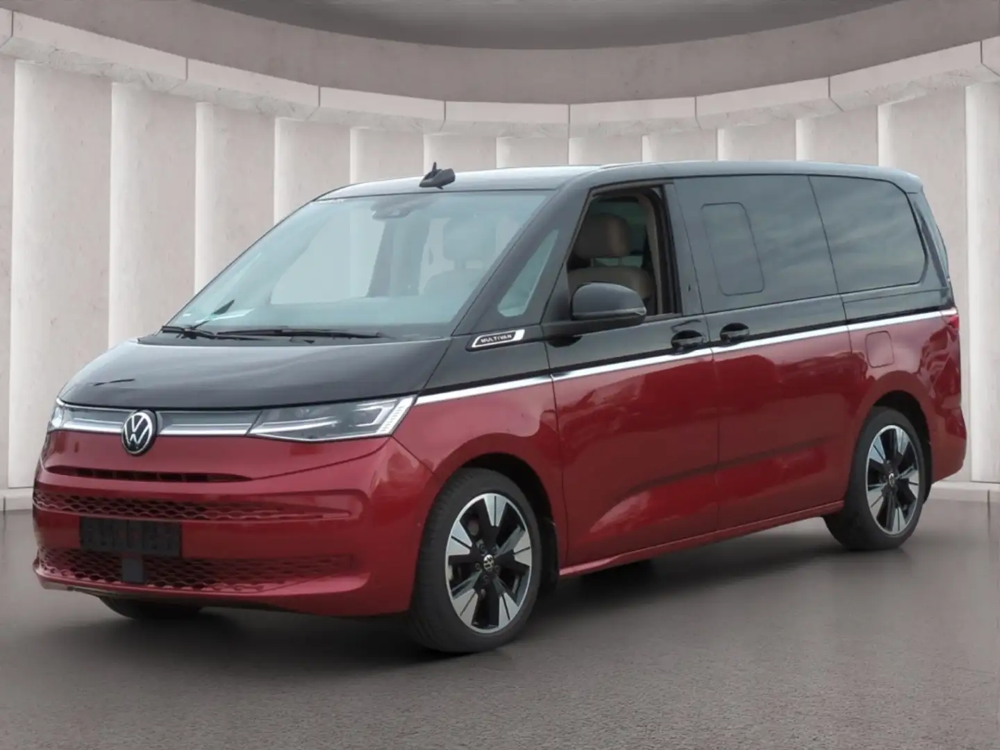 Volkswagen T7 Multivan LÜ Style TDI*AHK Panodach Sitzbelüft Rot - 2