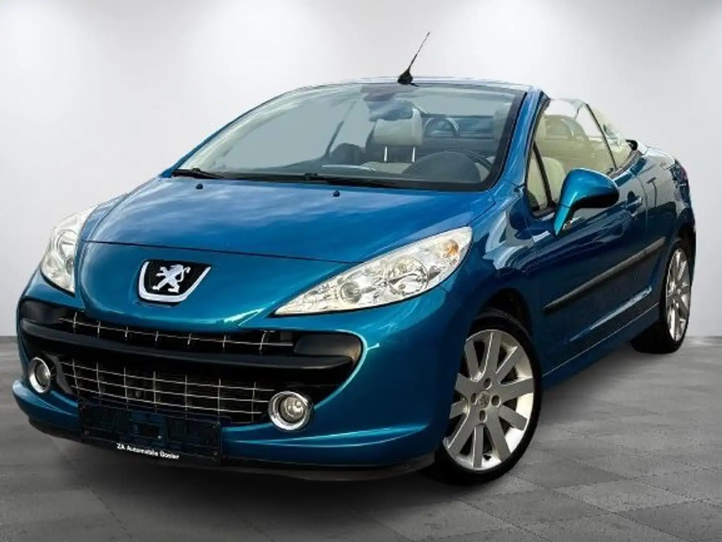 Peugeot 207 CC Cabrio-Coupe Sport*LEDER*SHZ*PDC*AHK Blau - 1