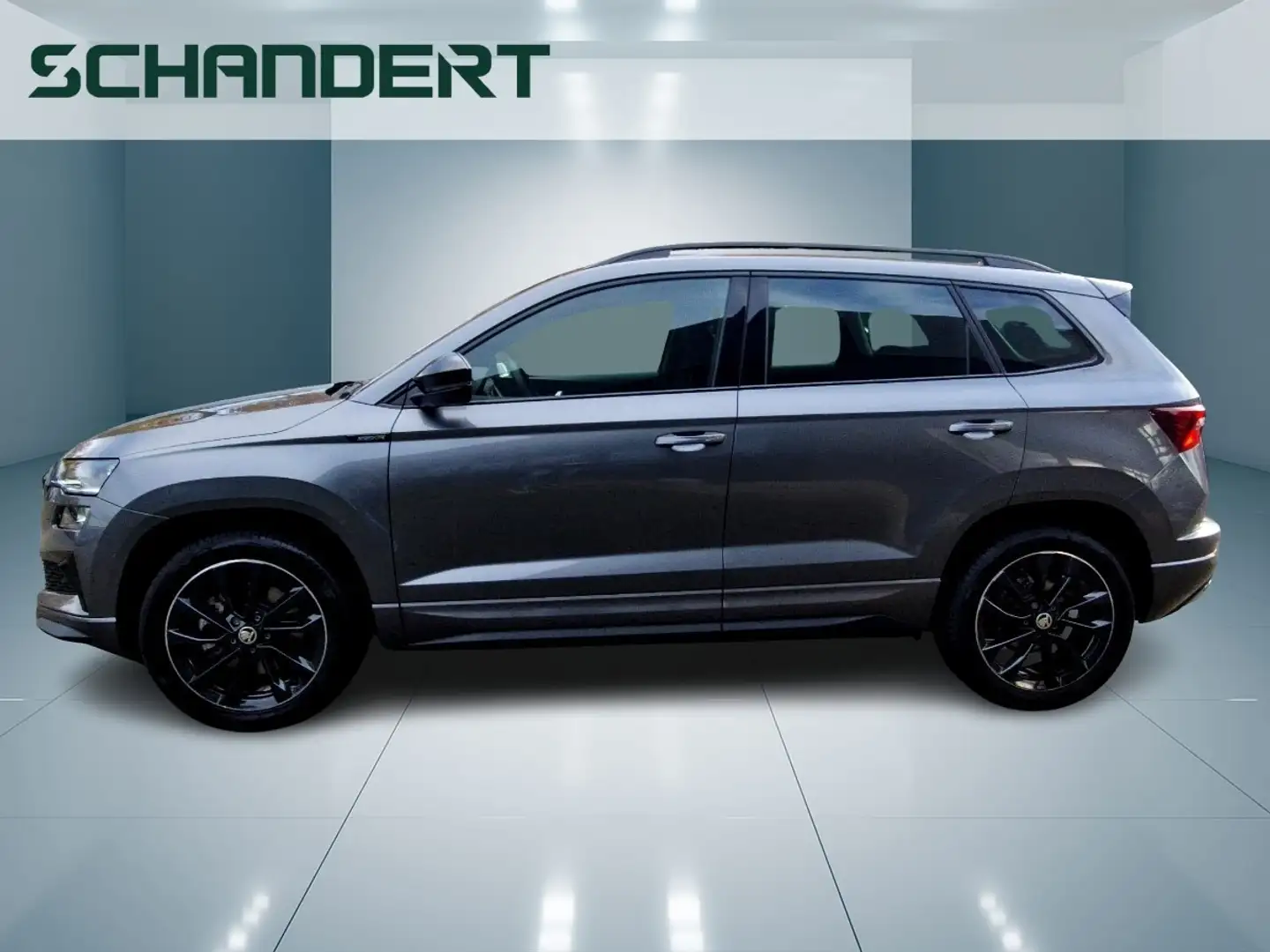 Skoda Karoq 1.5 TSI Sportline DSG Matrix Sitzhzg Klimaautom Grau - 2