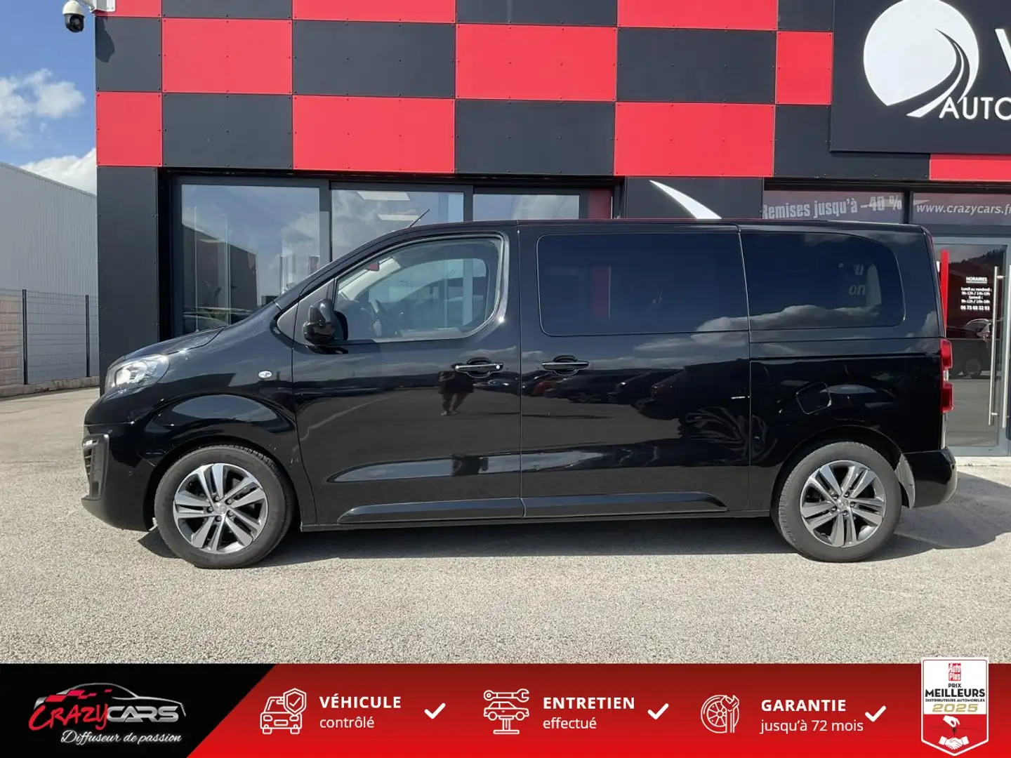 Peugeot Traveller Standard 2.0 BlueHDi 150  Allure - CAM - PANO Noir - 2