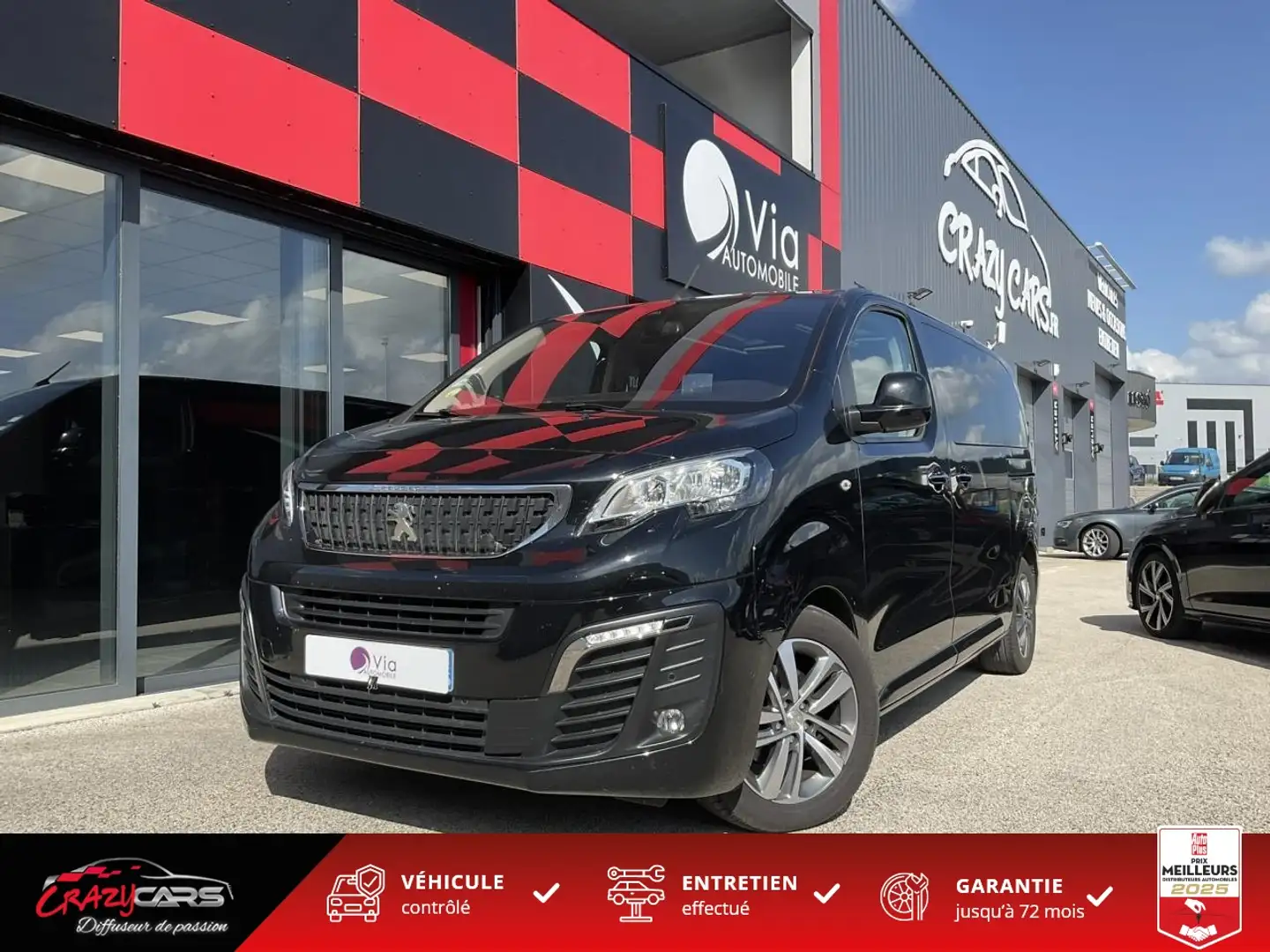Peugeot Traveller Standard 2.0 BlueHDi 150  Allure - CAM - PANO Noir - 1
