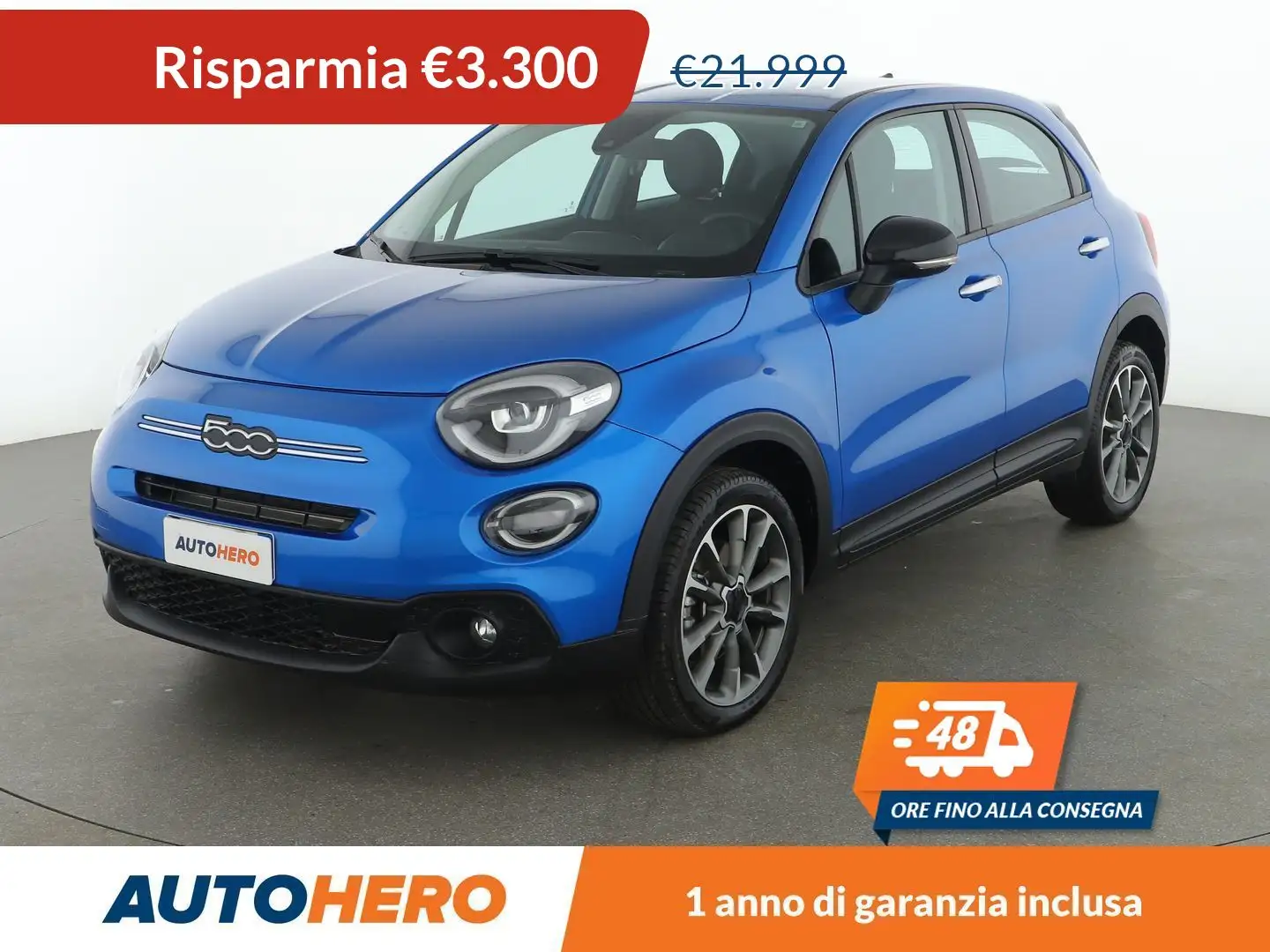 Fiat 500X 1.5 Mild-Hybrid Blu/Azzurro - 1