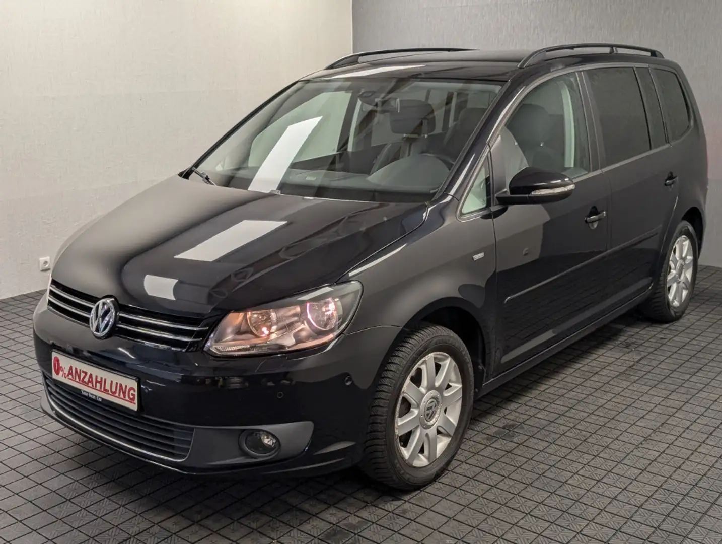 Volkswagen Touran 1.6 TDI 7 Sitzer+AHK+Navi+Shzg+PDC+Temp Noir - 1