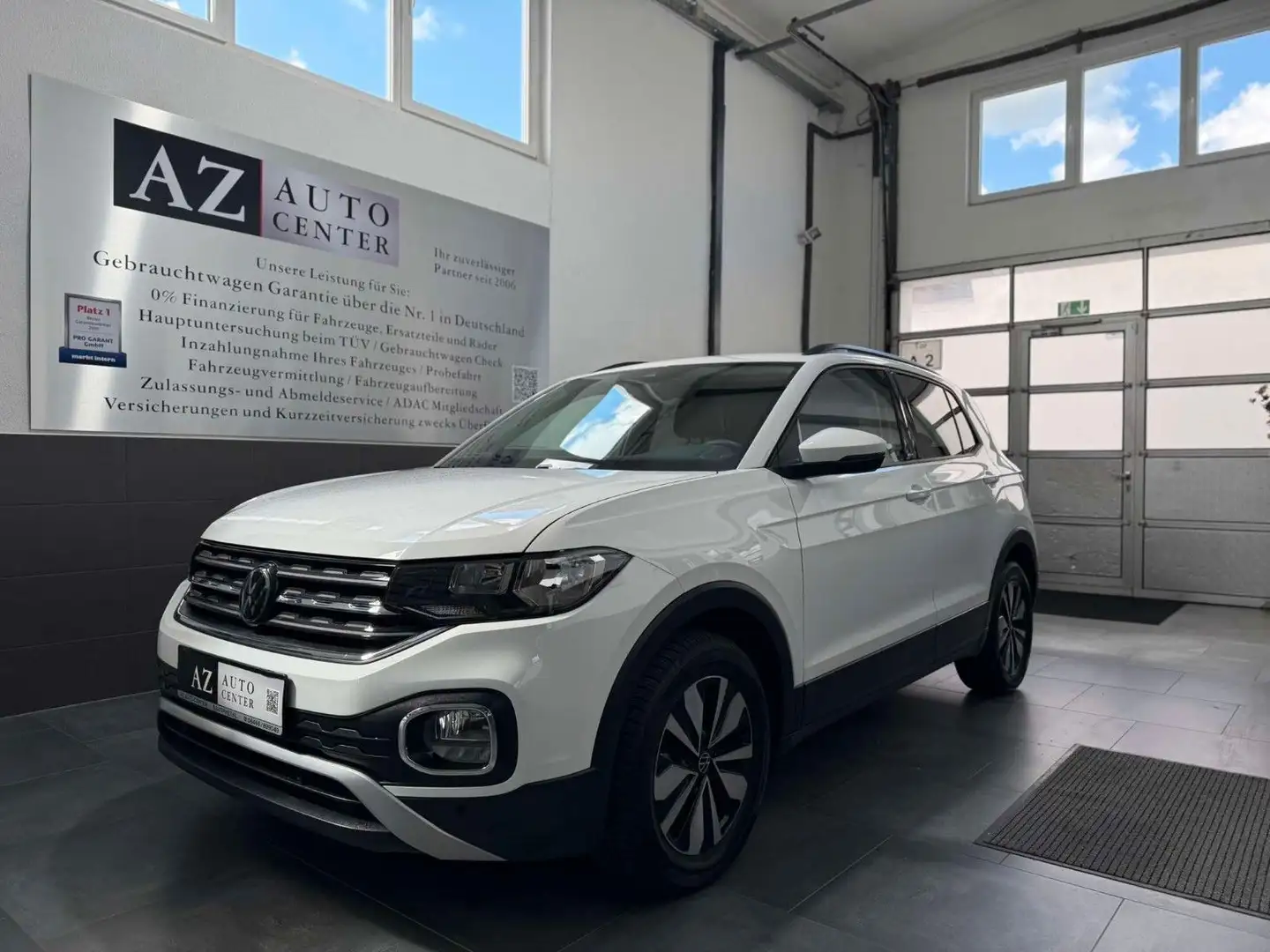 Volkswagen T-Cross 1.0 Move/AppConn./Klima/PDC/Lane Blanc - 1