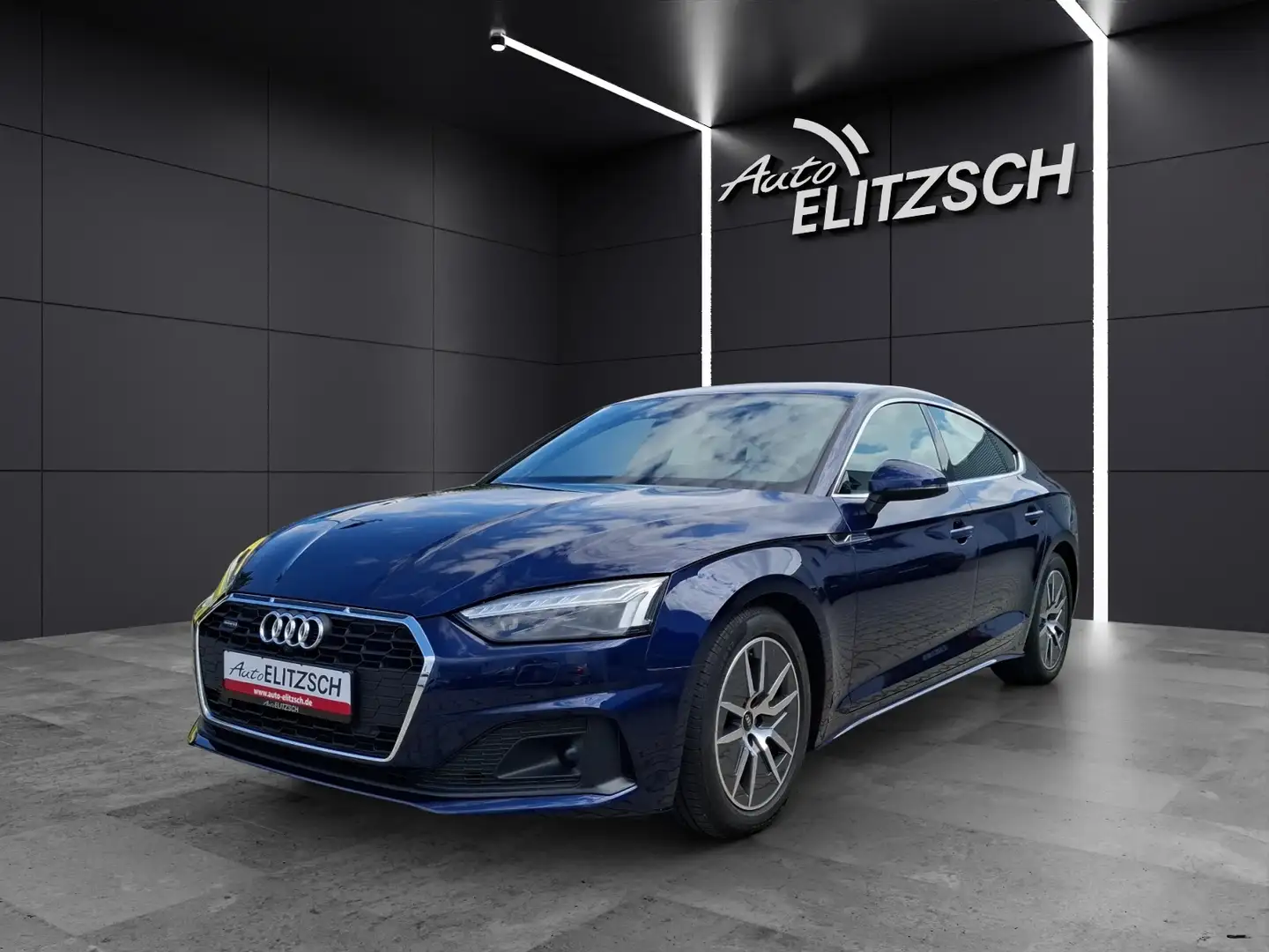 Audi A5 Sportback 50 TDI quattro STH Matrix AHK Navi AV... Blau - 2