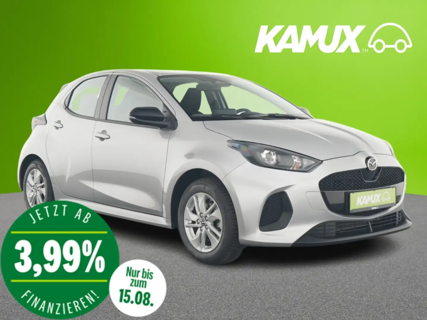 Mazda 2 Aut.Centre-Line+CARPLAY+KAMERA+TEMPO Silber - 1