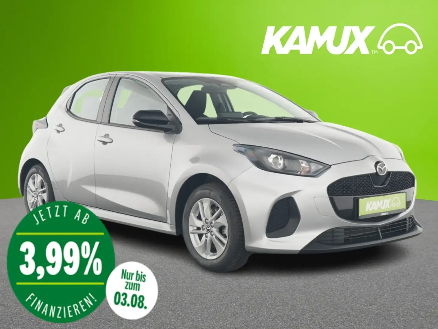 Mazda 2 Aut.Centre-Line+CARPLAY+KAMERA+TEMPO Silber - 1