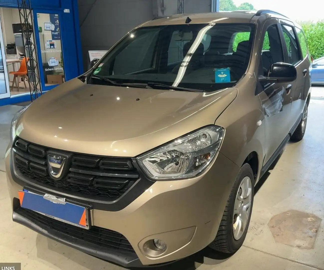 Dacia Lodgy *AHK*GARANTIE*Klima*Navi*Sitzheiz*TUV Gelb - 1