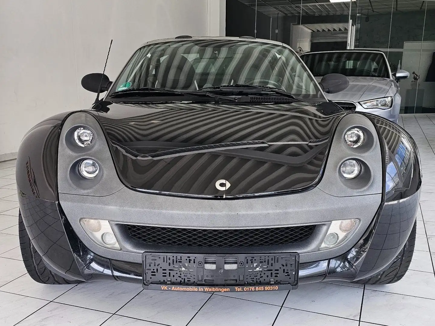 smart roadster Roadster,1 Hand,Automatik,Klima,Neu Motor 40000km Zwart - 2