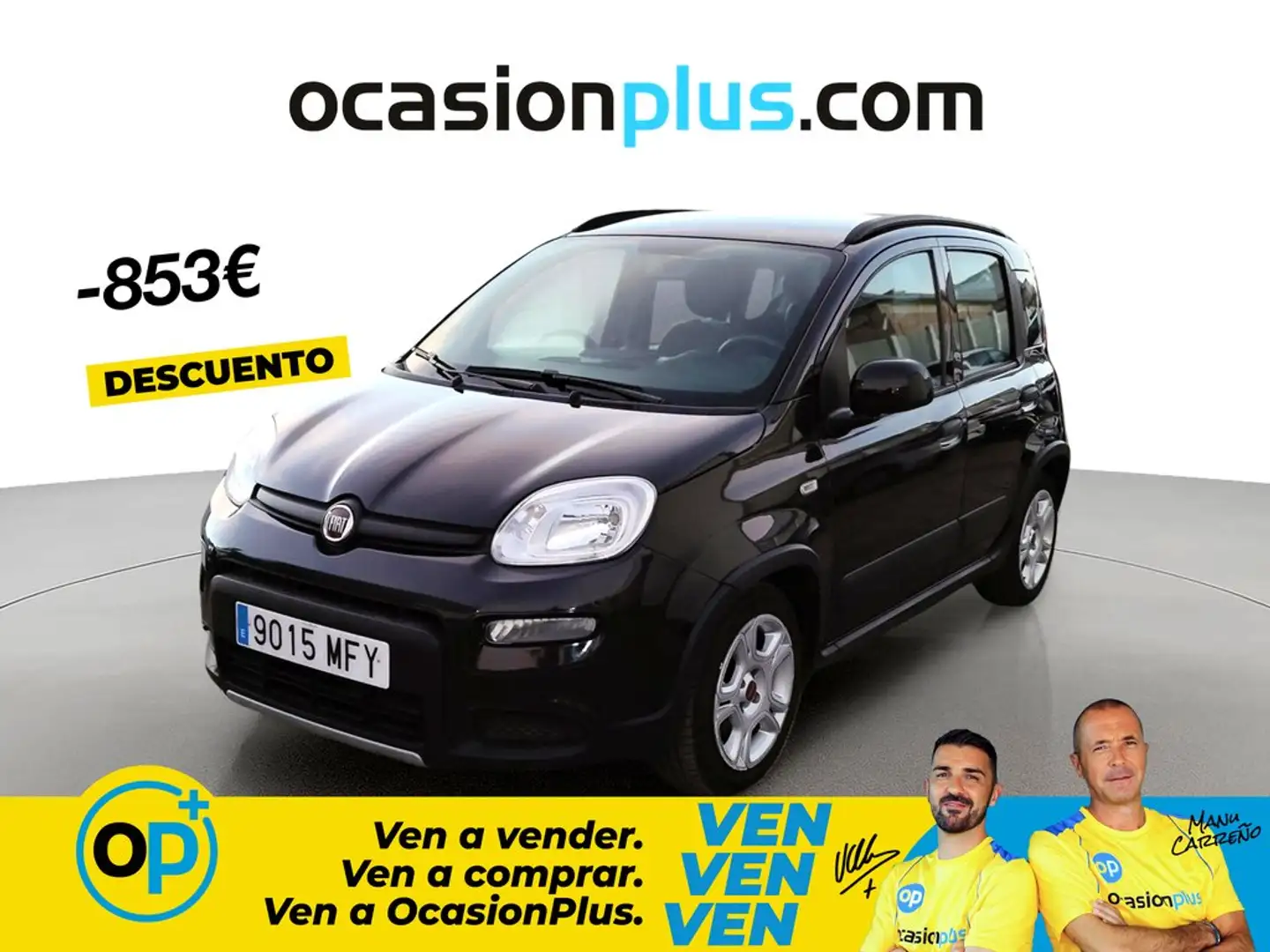 Fiat Panda 1.0 Gse Cross Hybrid Negro - 1