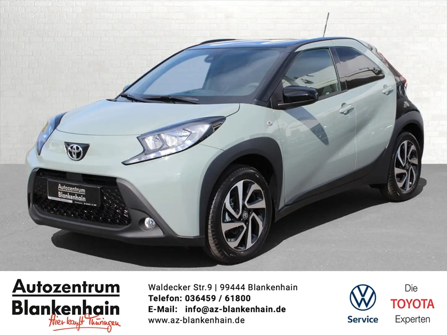 Toyota Aygo X Automatik Klima*SHZ*ACC Verde - 1
