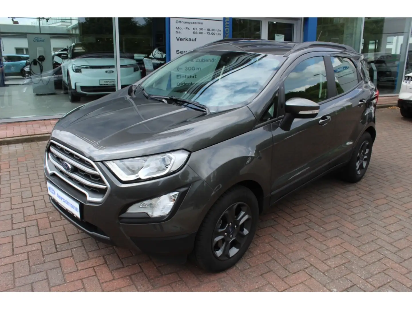 Ford EcoSport COOL & CONNECT, KLIMA, LM, FUNK-ZV, RADIO Grau - 2