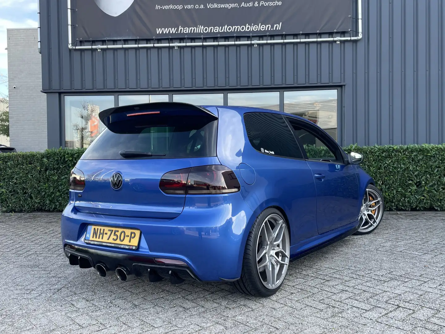 Volkswagen Golf 6 R R20 2.0 TSI 400pk 4 Motion Showcar Recaro Airr Blauw - 2